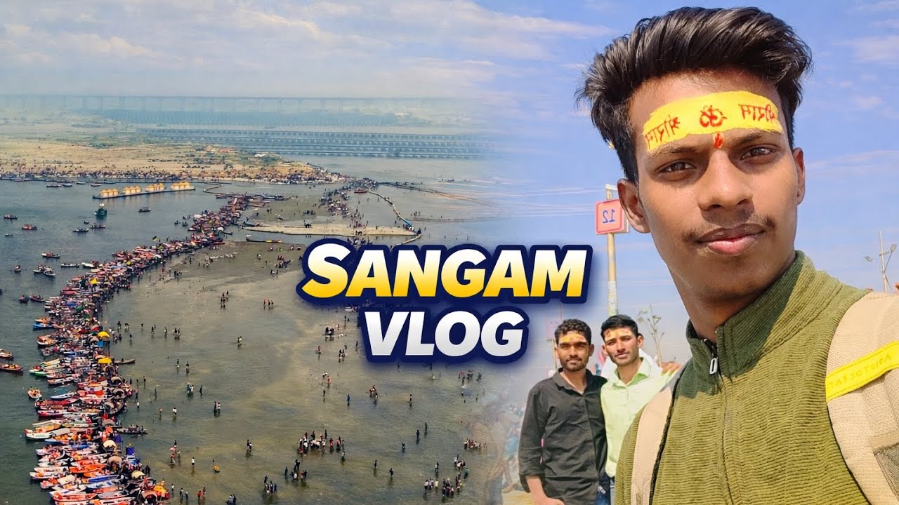 Prayagraj Sangam Vlog | Ganga Snan | Full Day Travel Vlog