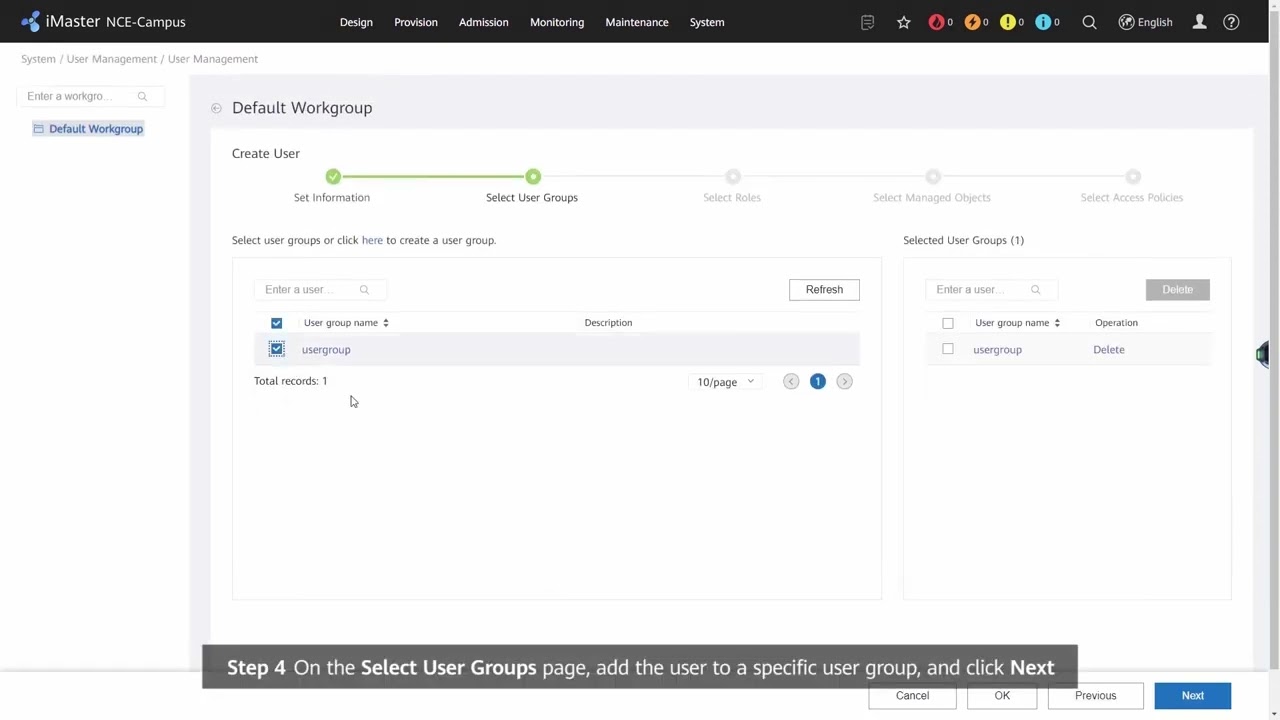 How to Create a Local System User Account for a Tenant