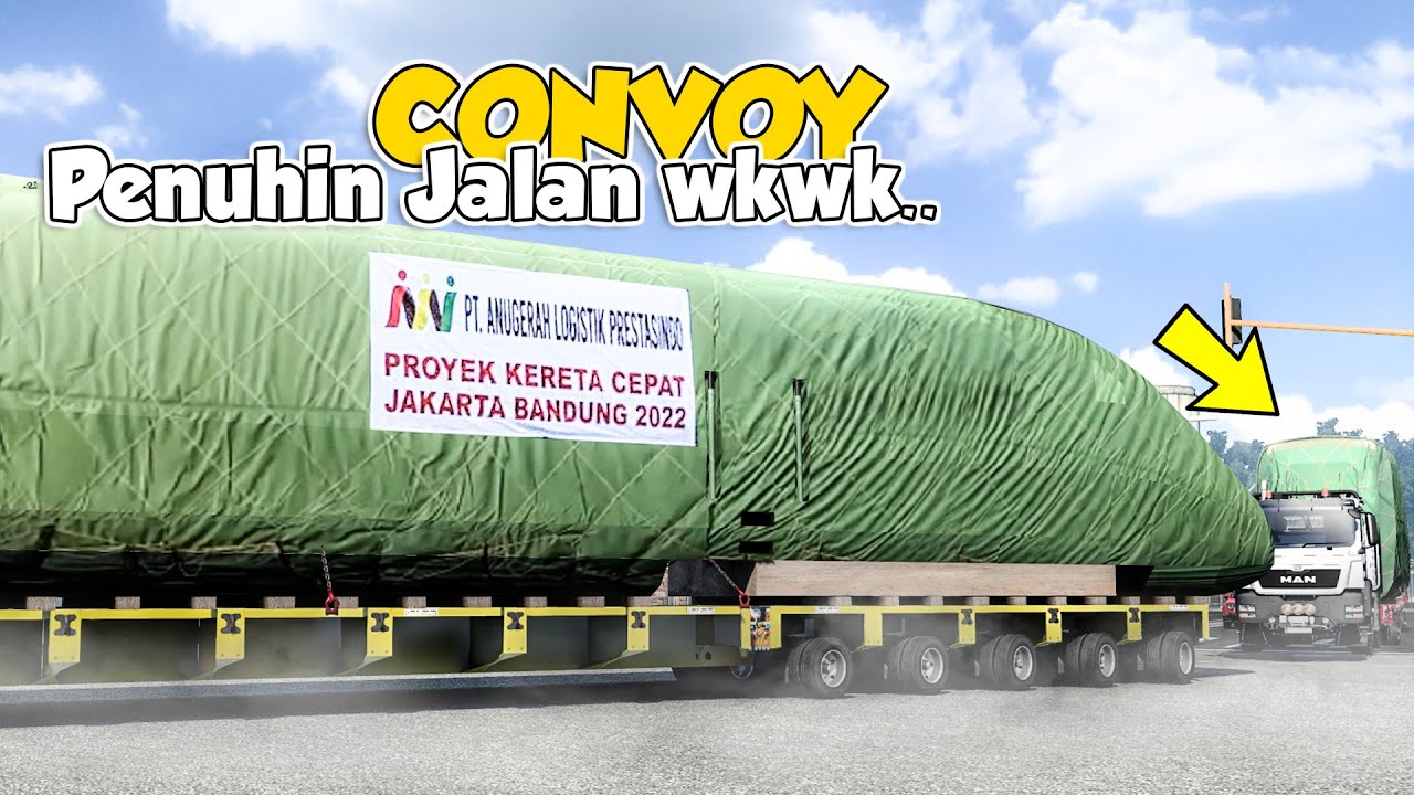 CONVOY KIRIM KERETA CEPAT!! QUESTER vs MAN OTW BANDUNG PART#2