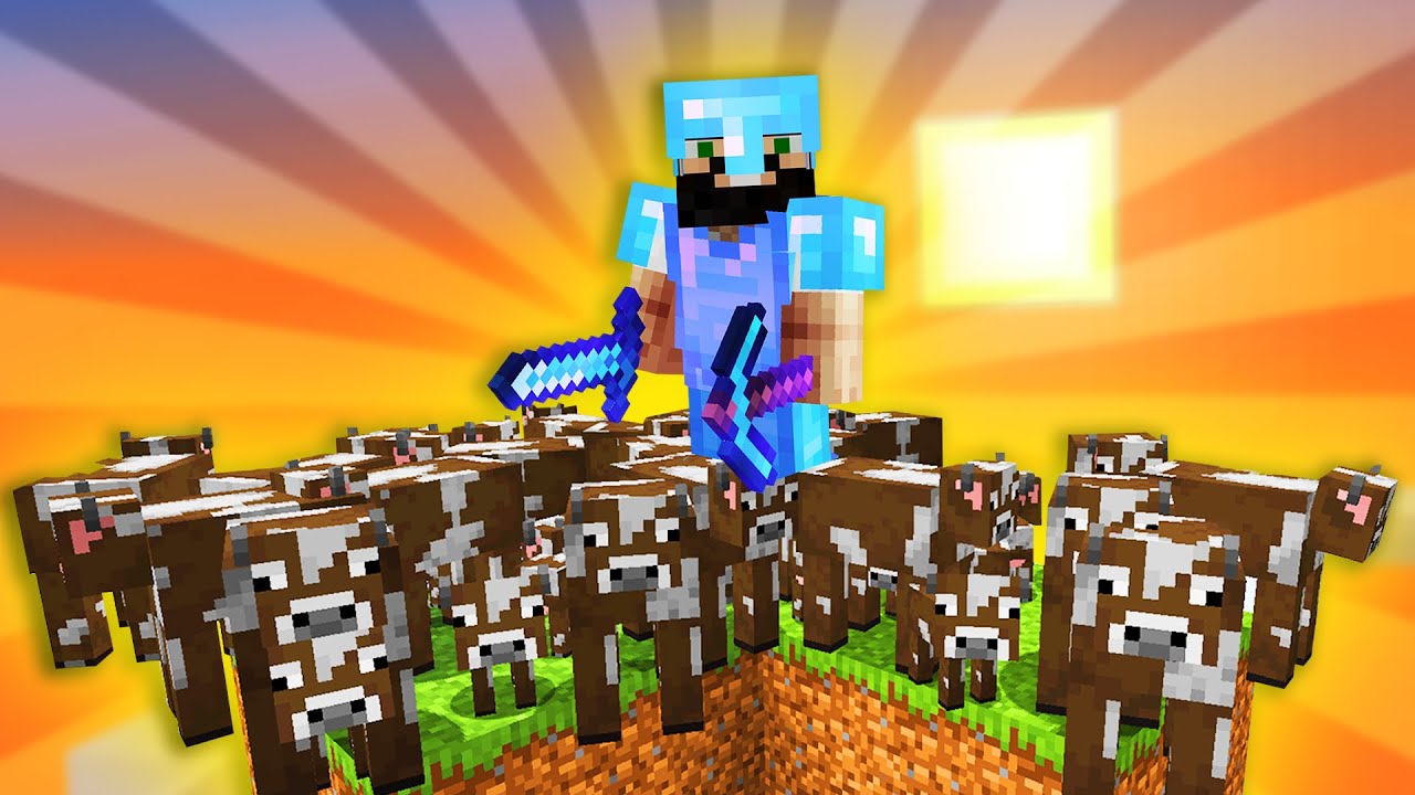 DIAMANTOVÁ ZBROJ A KRAVÍÍÍ HODY! 🐮🔥 | SkyBlock #15