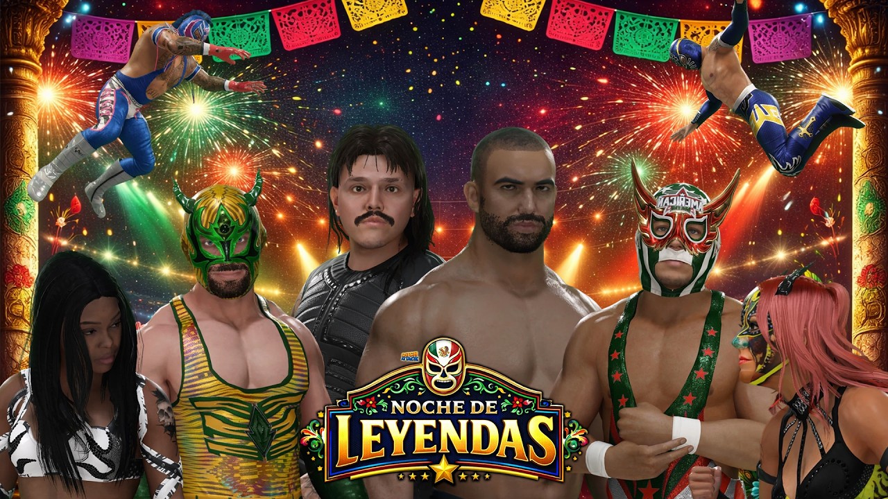 #WWE2K25 UNIVERS CATCH ATTACK - NOCHE DE LEYENDAS