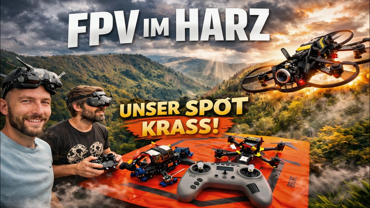 Der perfekte FPV Spot! Harz Vlog mit Speedybee Master 3X & AvionRC Nexa 3.5
