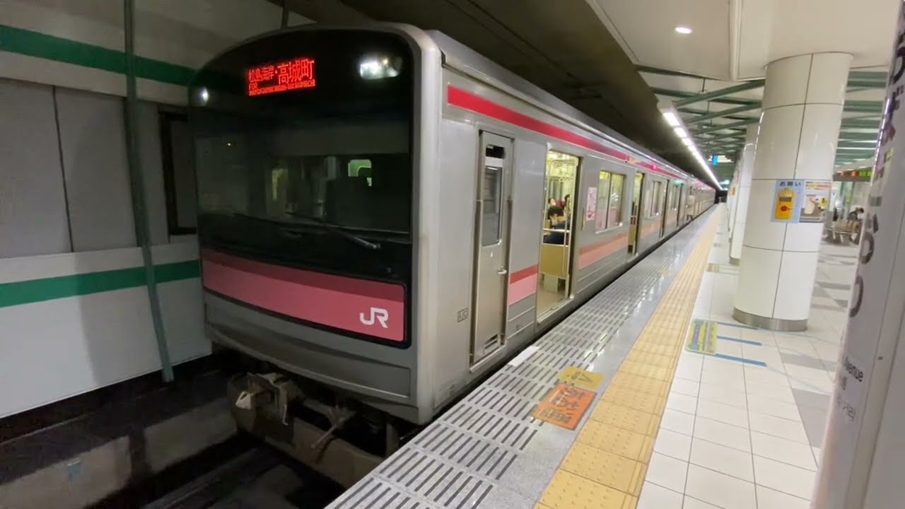 仙石線あおば通駅発着シーン集(朝のみ)