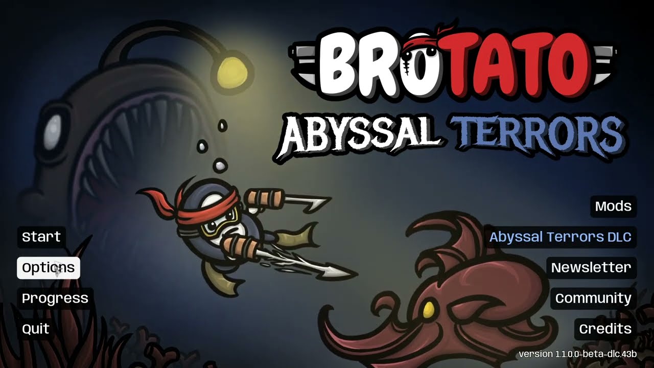 Brotato: Abyssal terror Полное прохождение Well-rounded #1.0
