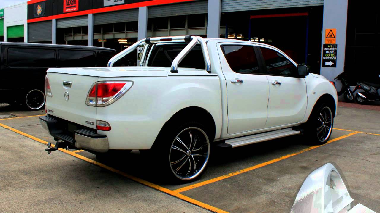 Mazda BT-50 custom rims 24