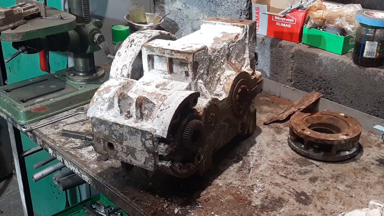 Przekładnia WD 250 część 1 wersja2 WD250 reduction gear part 1 v2