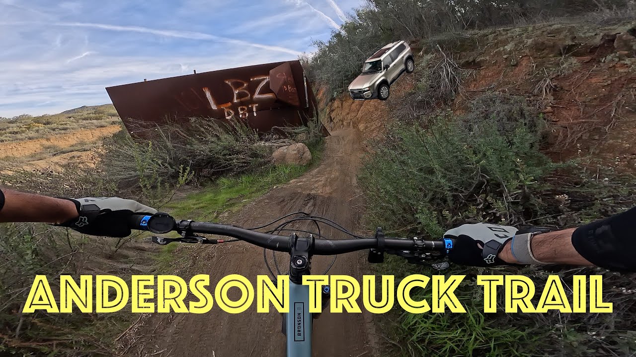 Exploring Anderson Truck Trail; Mountain Bike San Diego