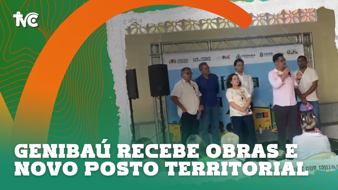 Genibaú recebe obras e novo posto territorial