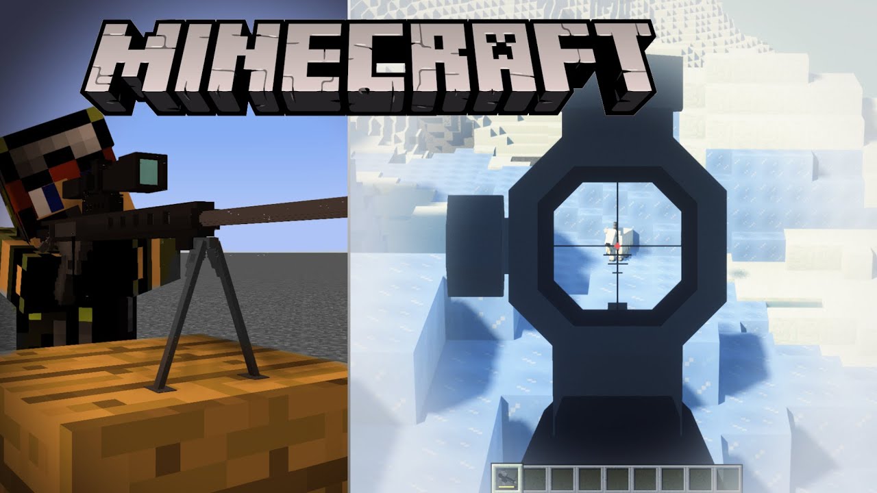Minecraft 1.19.2 | Mr. Crayfish&rsquo;s Gun Mod (Working Guns)