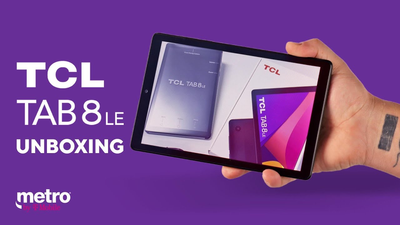 TCL TAB 8 LE Tablet Unboxing: Compact and Affordable | Metro by T-Mobile