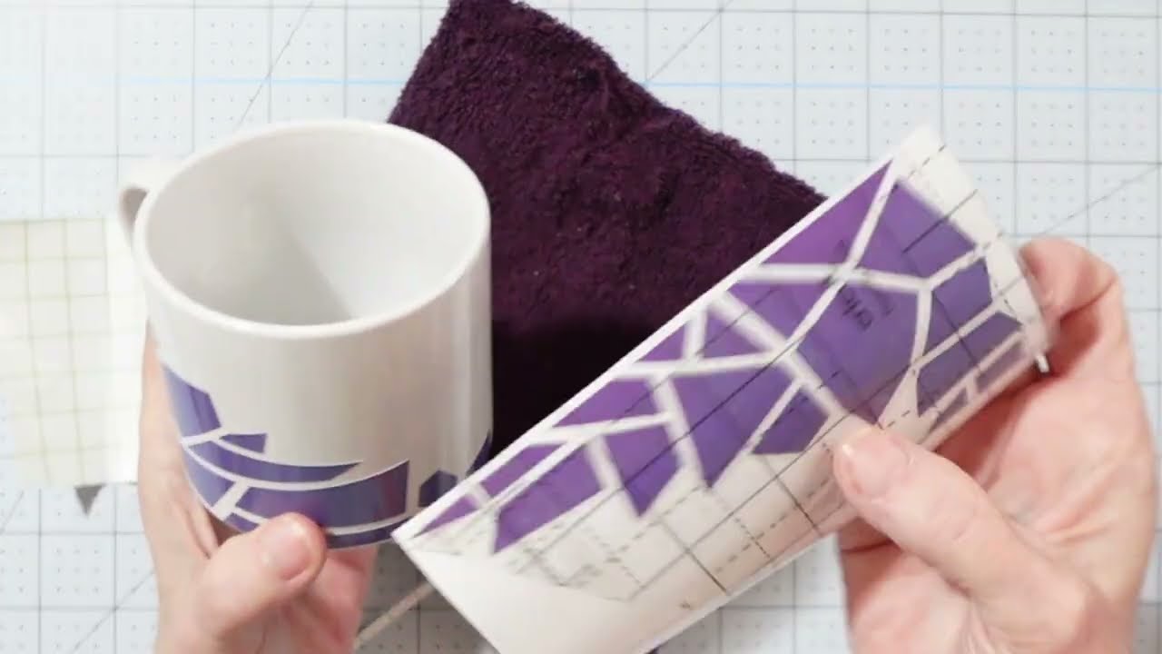 Cricut Color Change Geometric Stackable Mug