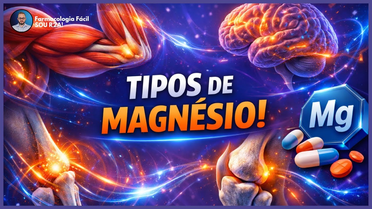 TIPODE MAGNÉSIO | Aula de Farmacologia e suplementação