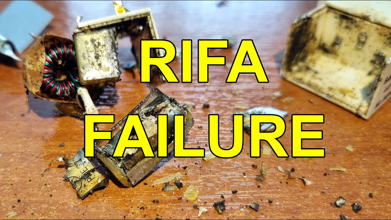 RIFA capacitor failure