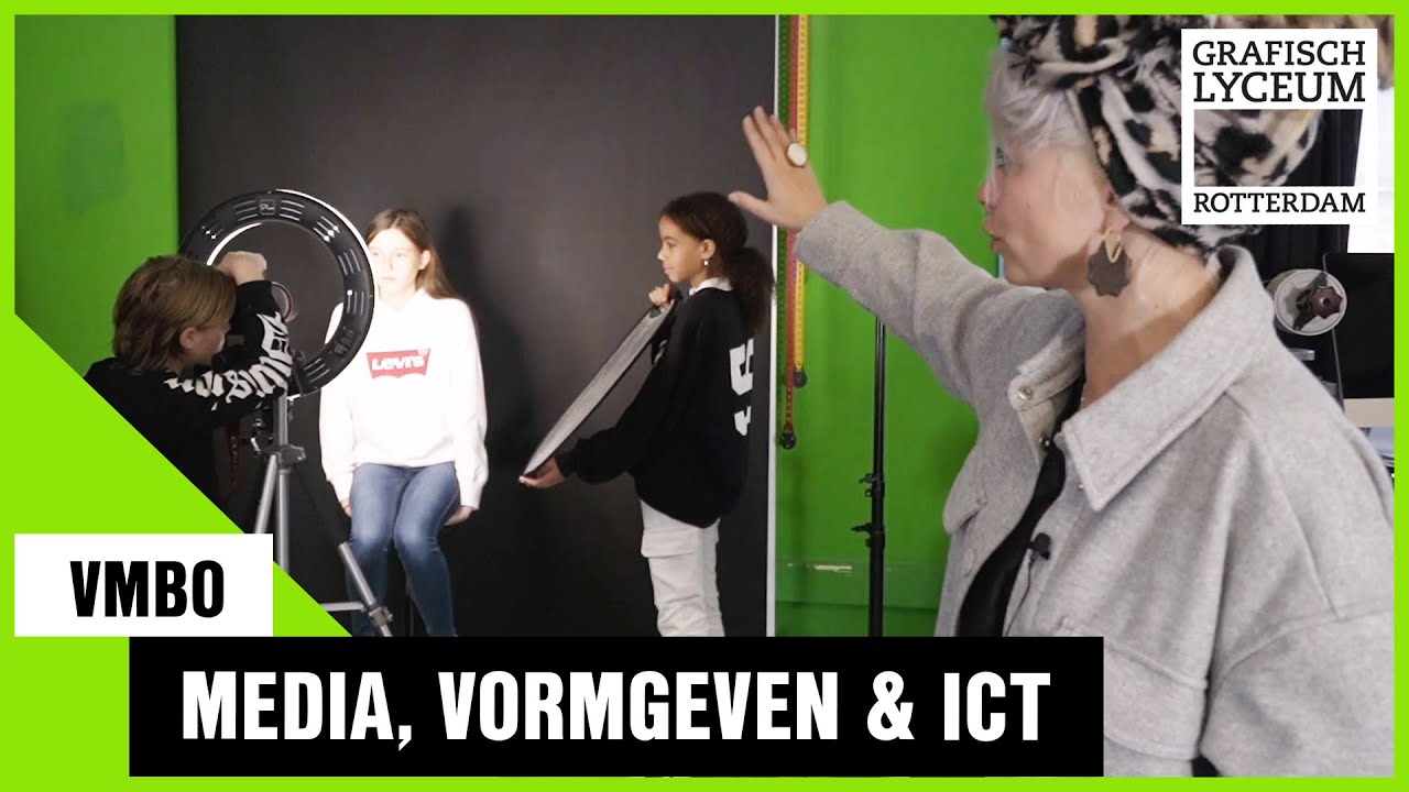 Media, Vormgeven en ICT | VMBO Grafisch Lyceum Rotterdam