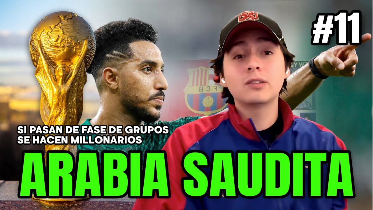 LE DIERON UN MILLÓN DE DÓLARES A CADA JUGADOR POR CLASIFICAR AL MUNDIAL - ARABIA SAUDITA