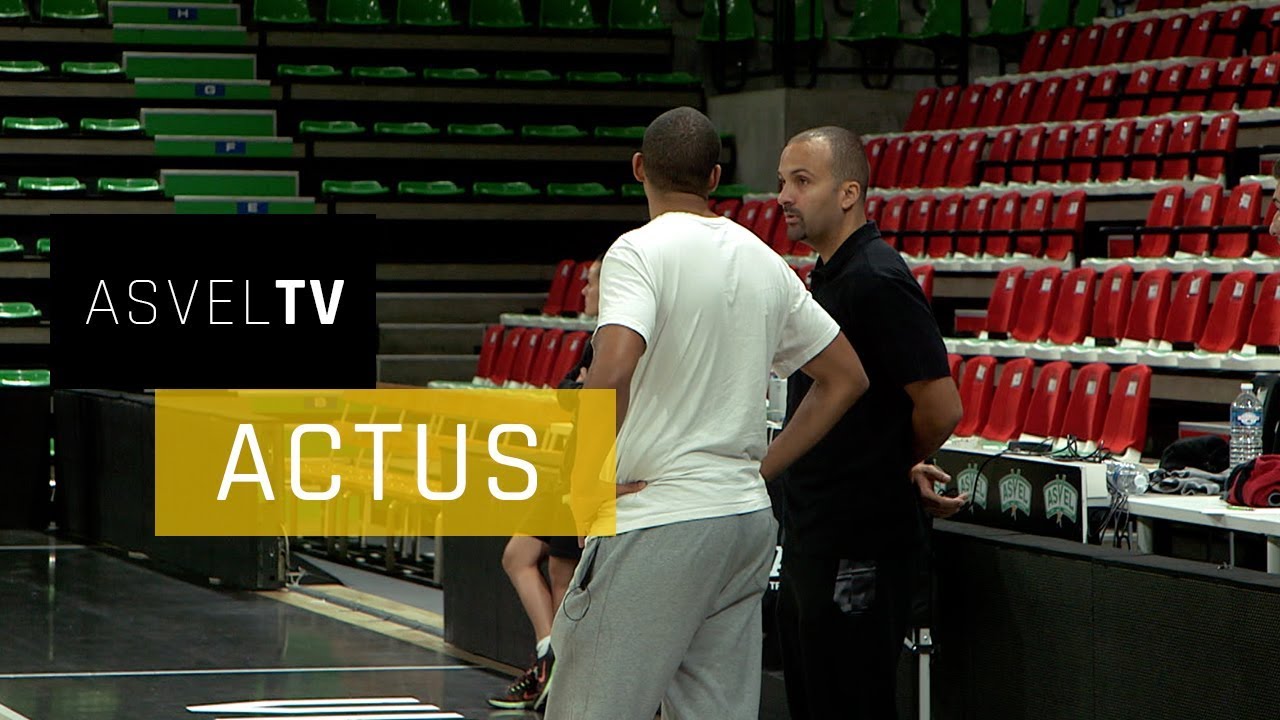 Reportage SFR Sport - Rencontre avec TJ et Pierre PARKER à l'ASVEL Basket