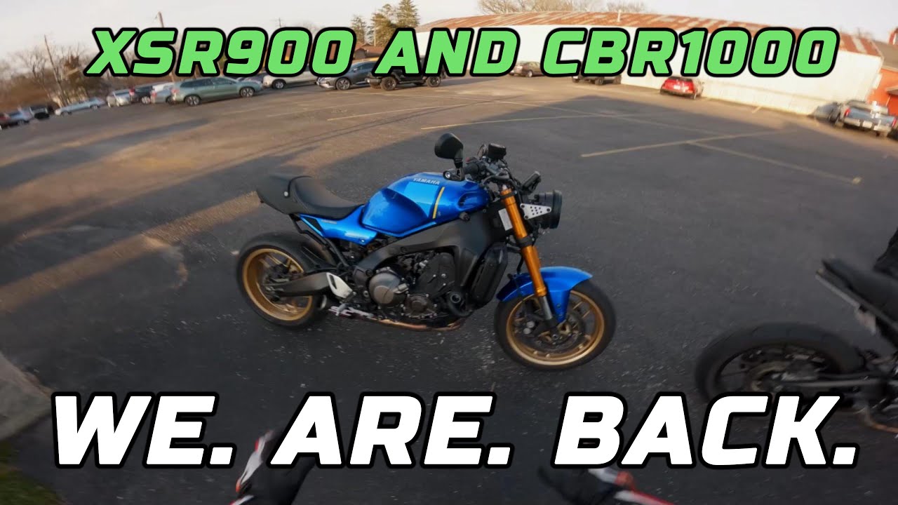 XSR900 AND CBR1000 ARE BACK!