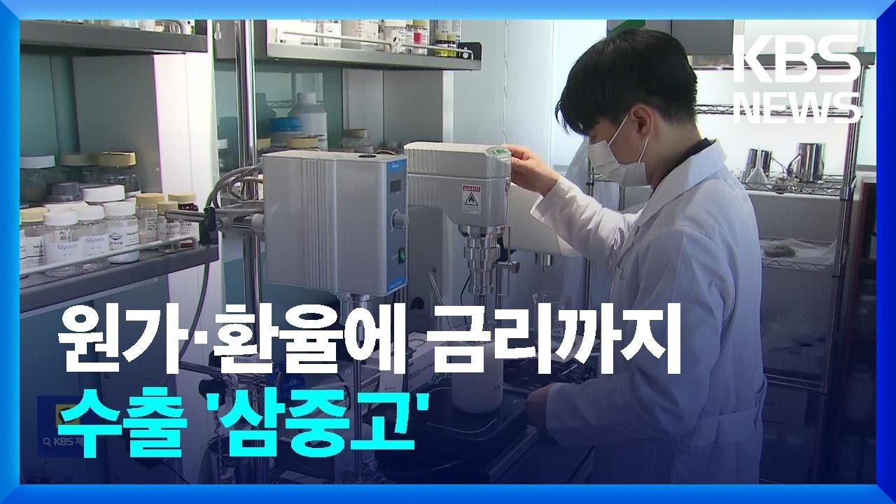 수입 원가&middot;환율 압박 이중고&hellip;수출기업 아우성 / KBS  2023.05.30.