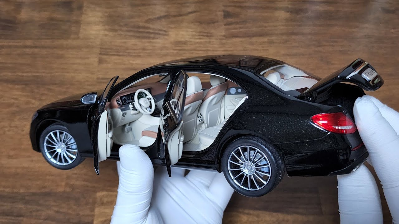 1:18 Diecast model car/ Mercedes-Benz E-Klasse (W213) review [Unboxing]