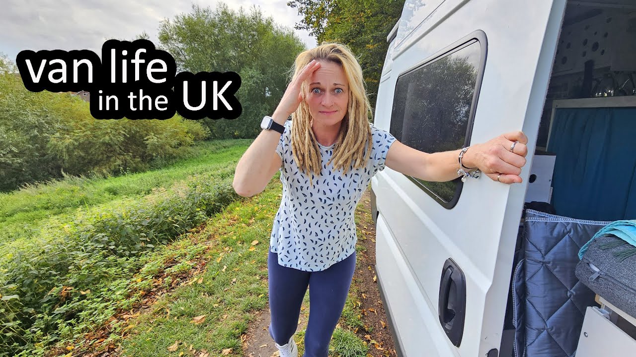 VAN LIFE UK - Shrewsbury! ..🏴󠁧󠁢󠁥󠁮󠁧󠁿 AND WE NEARLY WENT TO PRISON! (travel vlog)