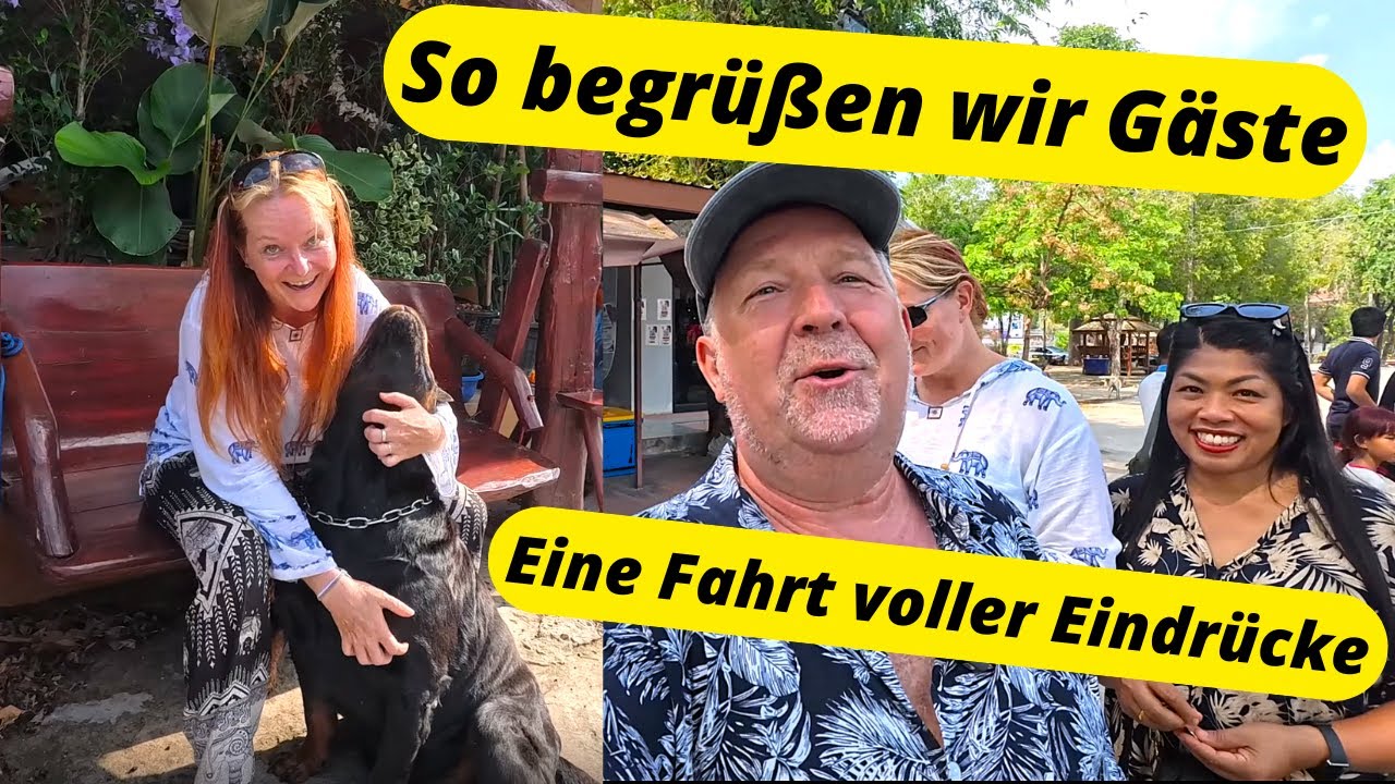 YouTube wird real. Roadmovie. Von Sakon Nakhon zum Mekong. Tagestour mit Michaela.