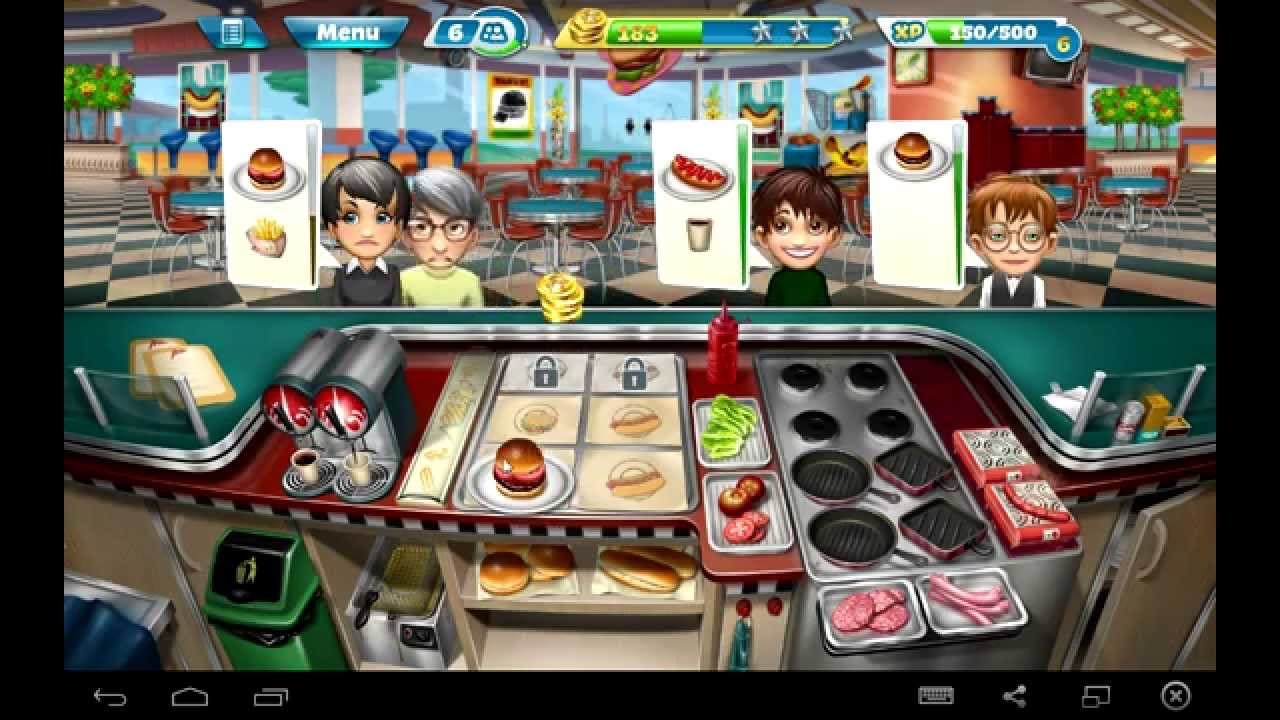 Android Cooking Fever Gameplay