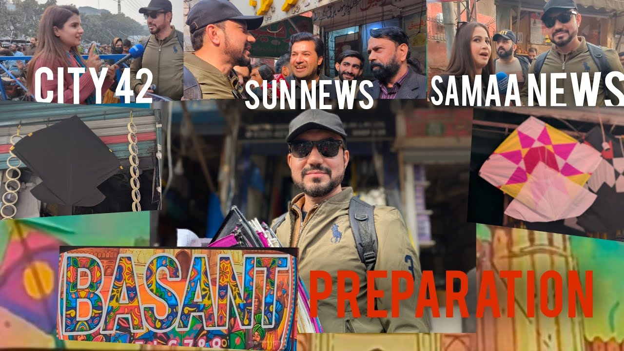 BASANT shopping 🛒 and conversation with PAKISTAN BIG NEWS 🗞️ CHANNELS Tawa price and 1.5 Tawa price 