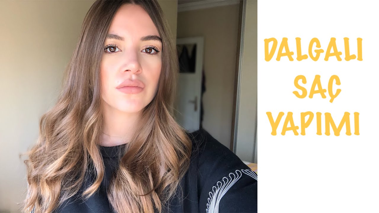 DÜZLEŞTİRİCİ İLE DALGALI SAÇ YAPIMI 💇‍♀️ 10 DAKİKADA DALGALI SAÇ