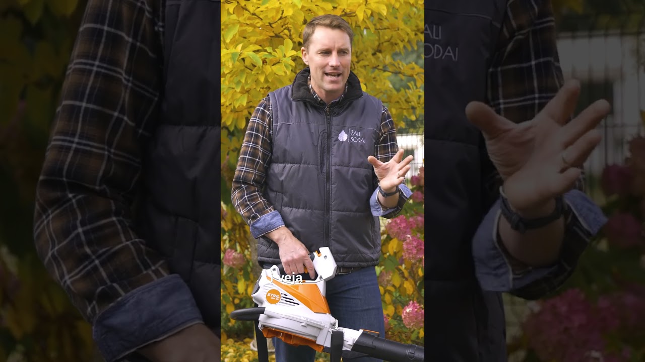 STIHL SHA 56 lapų surinktuvas-pūstuvas