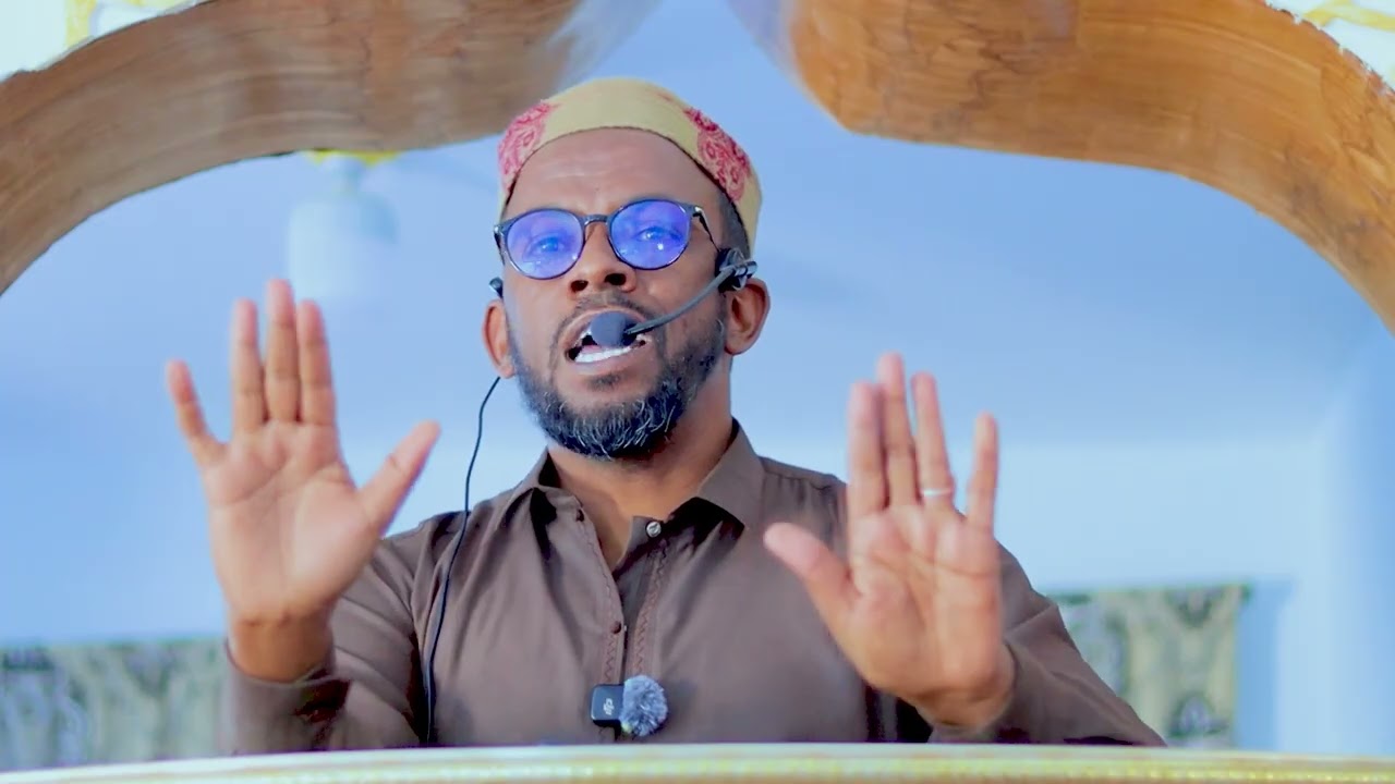 Khudbah || 1 Xadiis oo kamida xadiisyada Nabiga kasugan S C W || Dr Abdisalam Xasan Muse