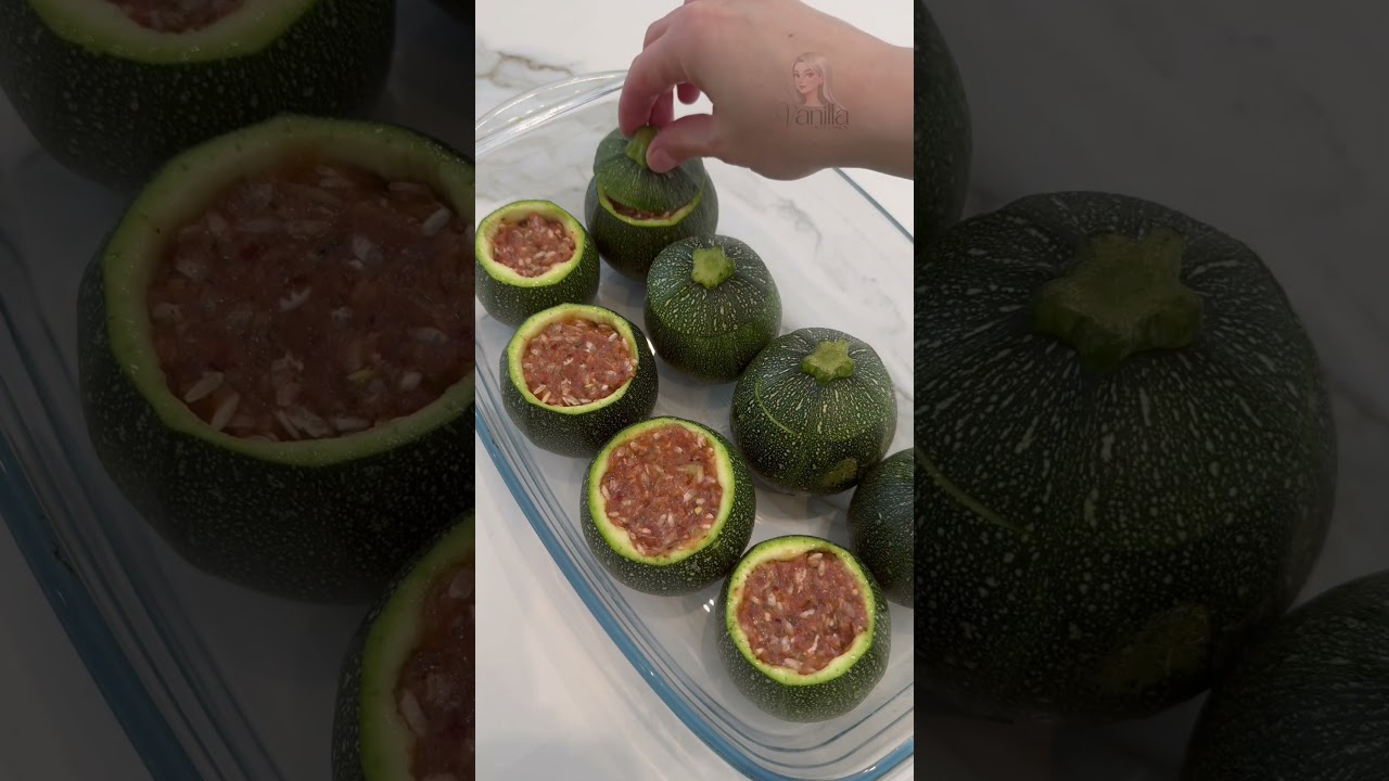 Courgettes farcies