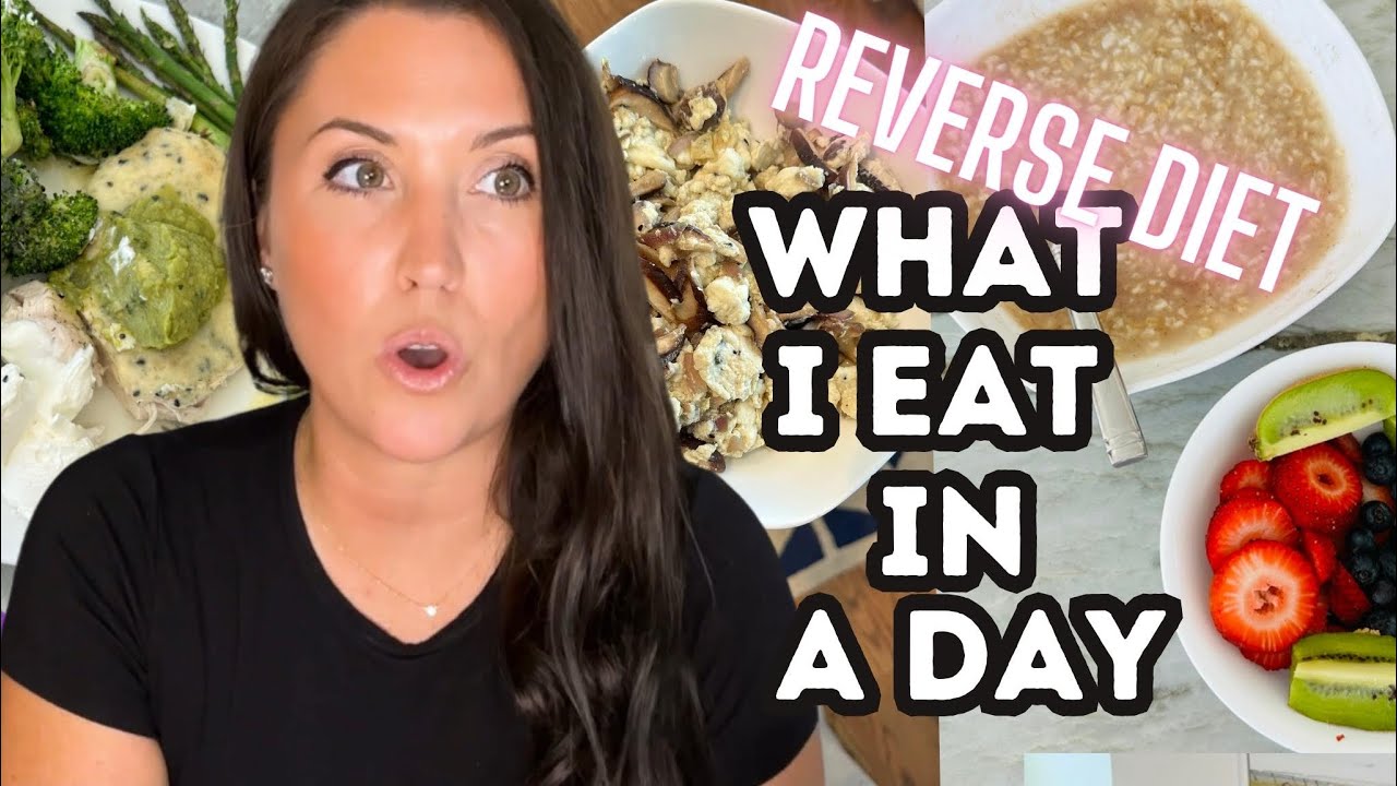 What I Eat In A Day *Increasing Metabolism with Reverse Dieting* // VLOG