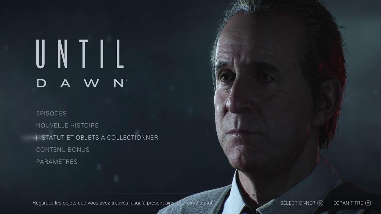 Live sur Until Dawn fin + platine
