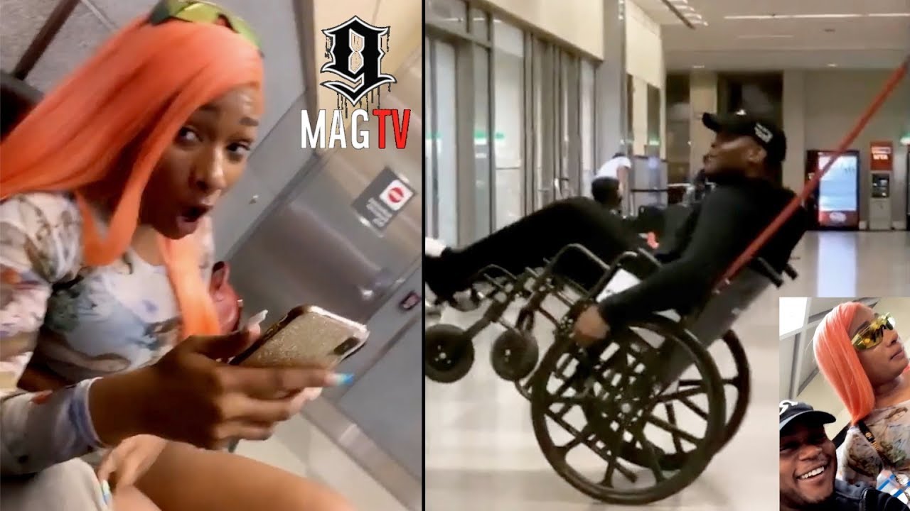 Megan Thee Stallion и Jonathan веселятся в аэропорту!
