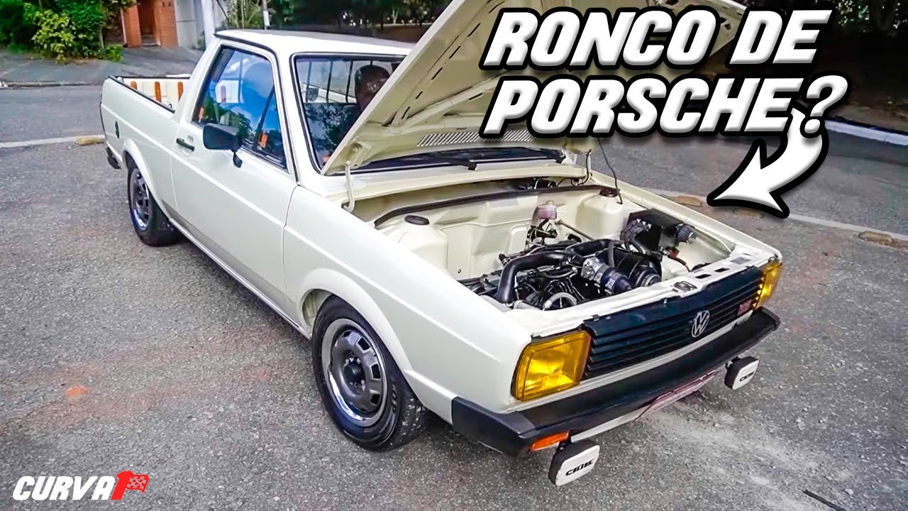 OLHA O QUE ELE FEZ NESSA PICAPE! VW SAVEIRO BX AIRCOOLED TURBO🔥