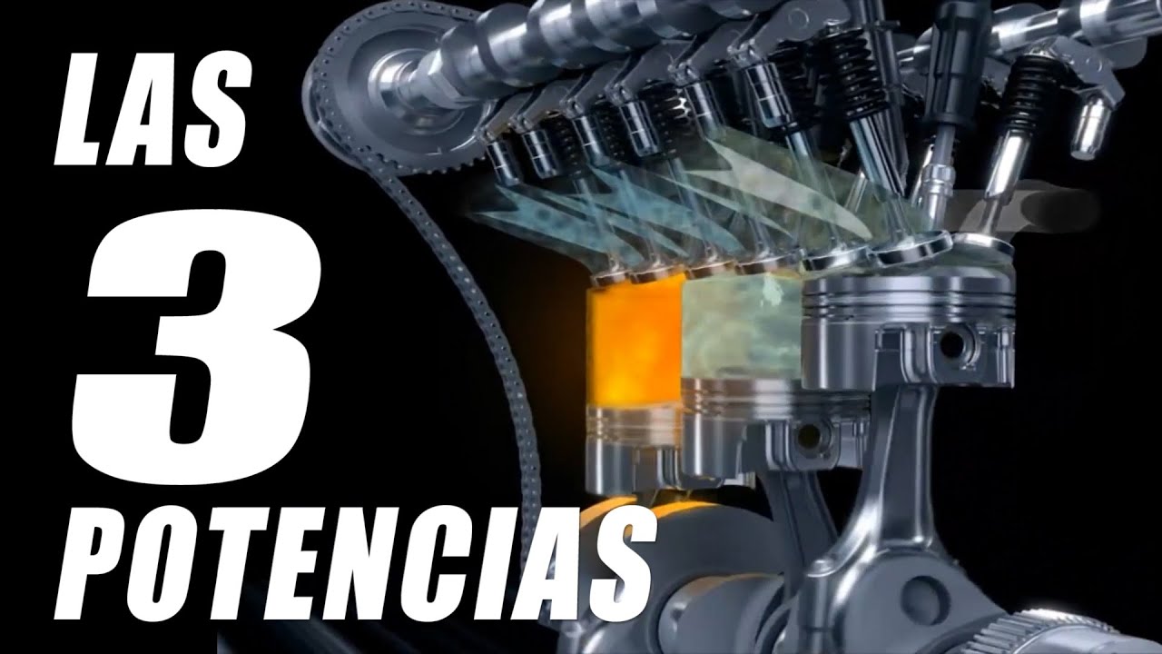Cuáles son las 3 POTENCIAS de un motor con turbo compresor?