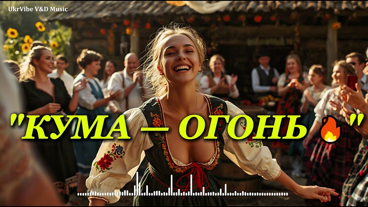 КУМА — ОГОНЬ 🔥 Кум і Кума 2025 | Весела Українська Пісня | Гумор, Танці, Свято! 🇺🇦