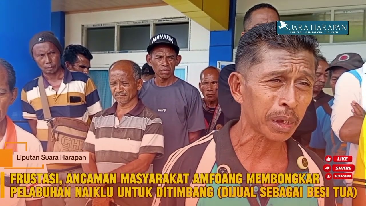 Kapal Feri tak Beroperasi, Ancaman Masyarakat Amfoang Membongkar Pelabuhan Naiklu untuk Ditimbang 