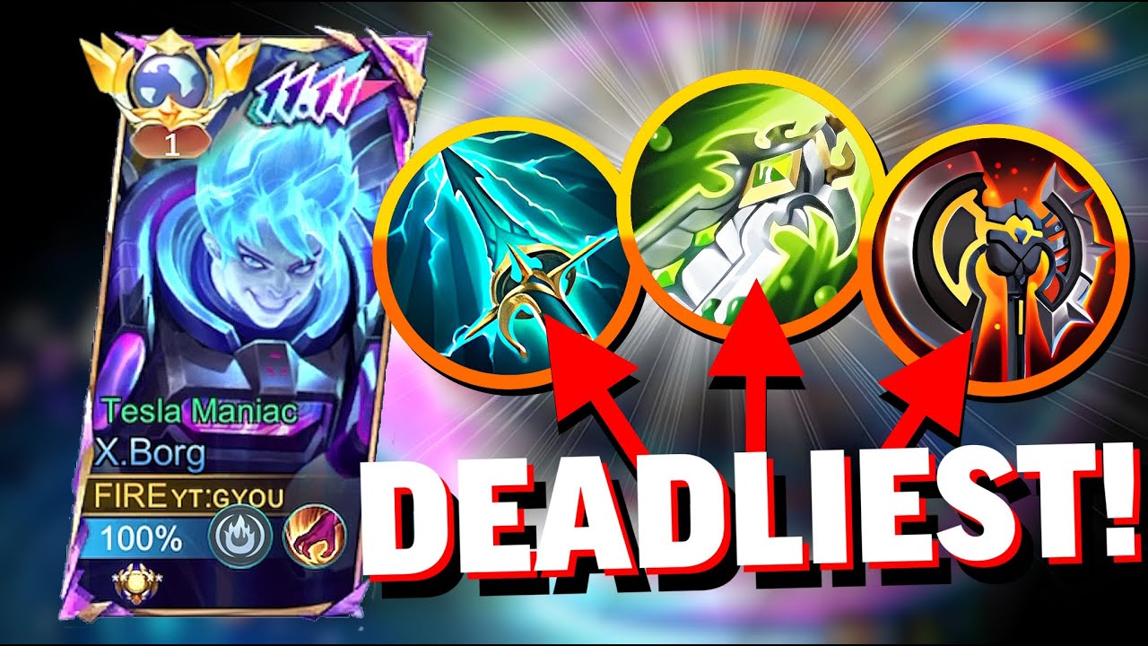I Played XBORG Jungler But I am INSANELY DANGEROUS | SOLO ranked 2025 MLBB pro Gameplay 