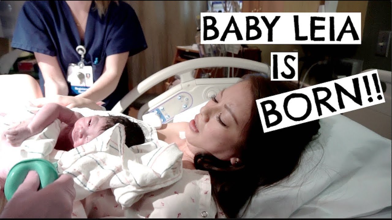 Baby Leia Is Born!! | First Minutes After Birth (Birth Vlog)