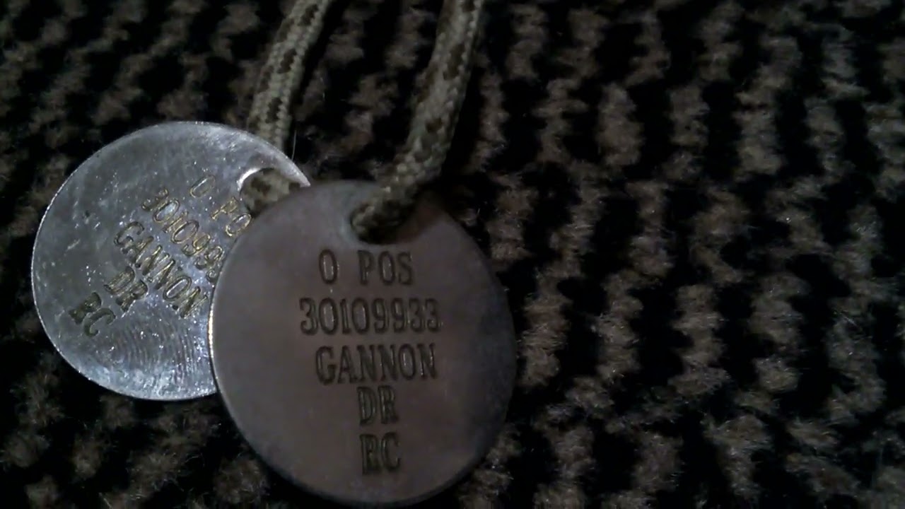 British Army Dog Tags