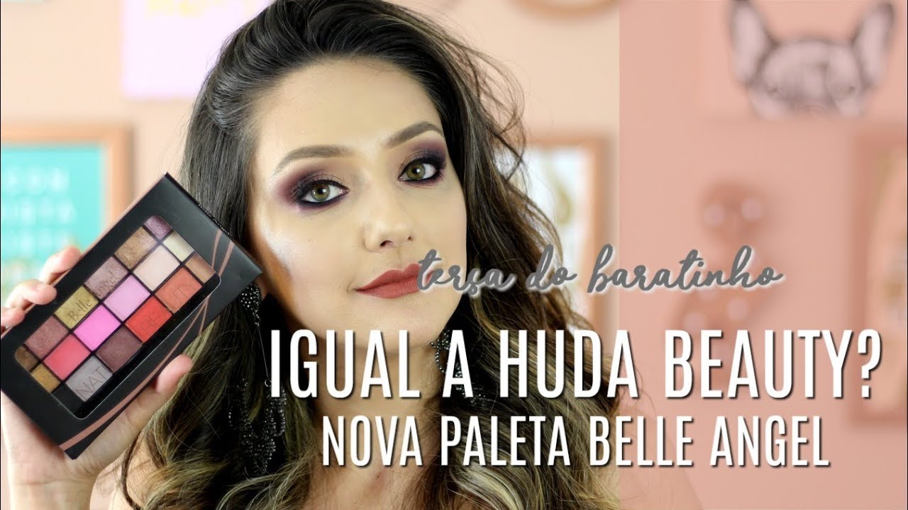 PALETA NATURAL BEAUTY DA BELLE ANGEL #TERÇADOBARATINHO #PALACIODASMAQUIAGENS