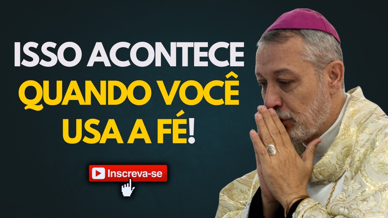 ISSO ACONTECE QUANDO VOCÊ USA A FÉ | PADRE EXORCISTA JOSEMAR GALVÃO