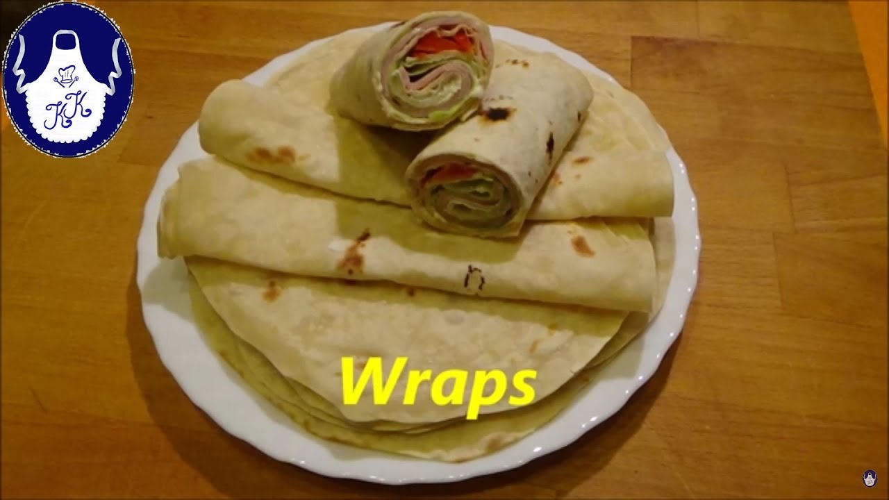 Wraps , selber machen  ( Grundrezept )