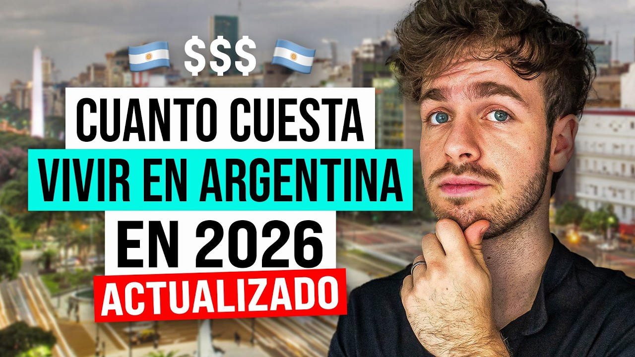 Cu&aacute;nto CUESTA vivir en ARGENTINA 2026? Esto gasto YO en Buenos Aires