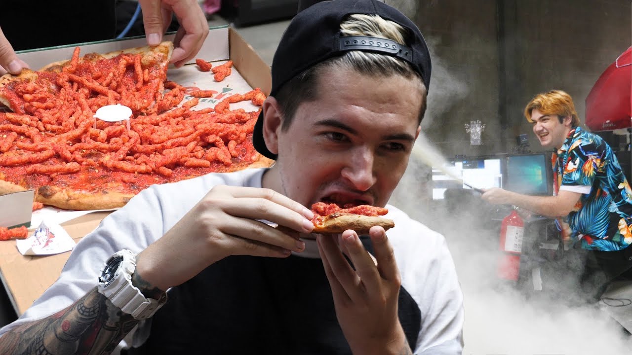 HOT CHEETOS PIZZA IS FIRE