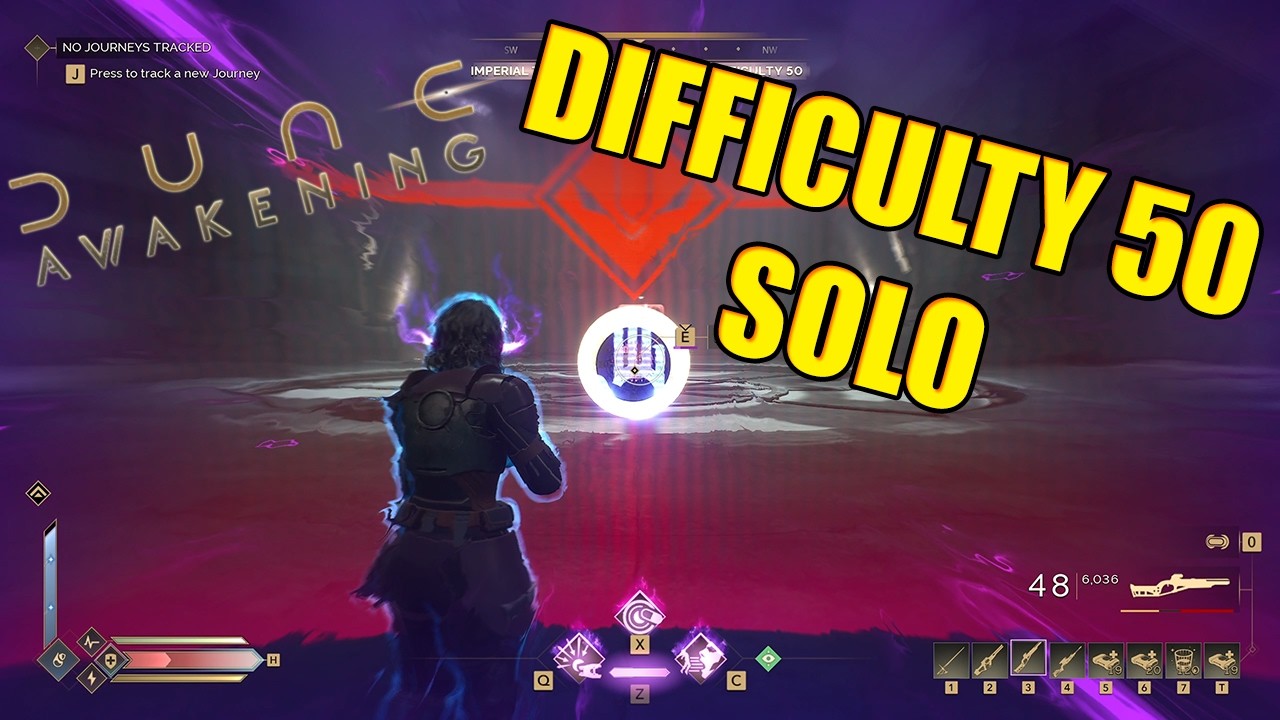 Solo Difficulty 50, Fire Testing Station 136 with Commentary | Dune Awakening