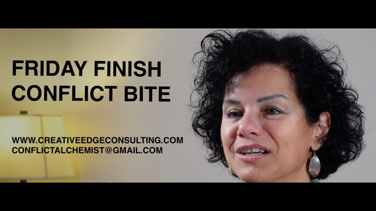 CONFLICT BITE #21 - USE TENTATIVE LANGUAGE
