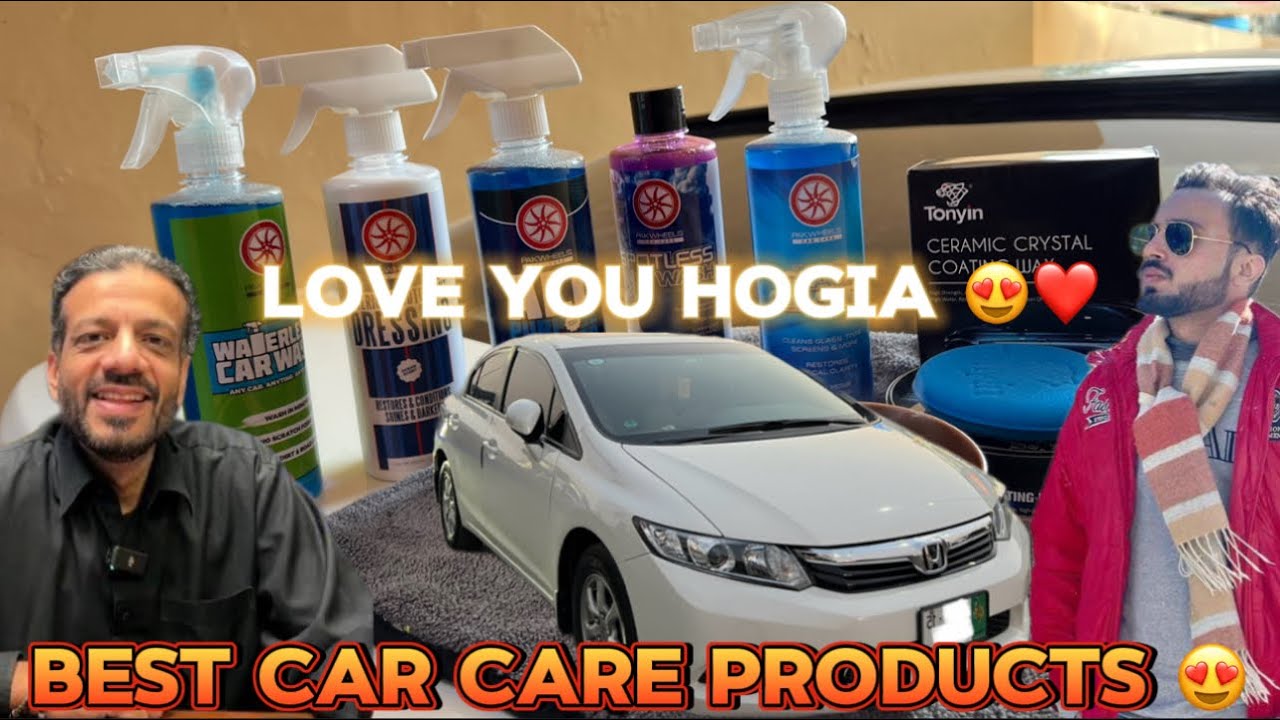 I BOUGHT PAKWHEELS CAR CARE PRODUCTS 😍|| HOW TO DO CAR DETAILING AT HOME!!! || WASHING CAR AT HOME❤💦