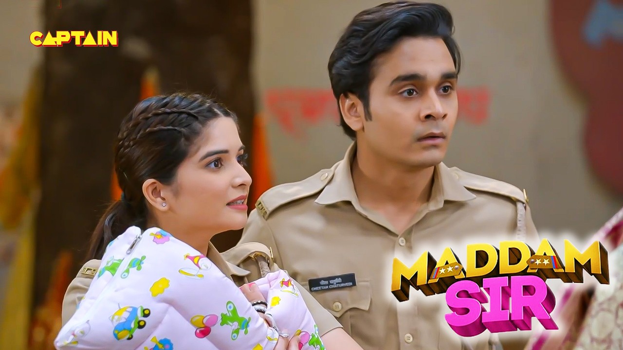 महिला पुलिस थाना मे लोगो ने चीता और संतोष के नए बच्चे को दिया आशीर्वाद | Maddam Sir | Full Episode |